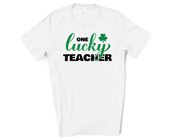 One Lucky Teacher DTF