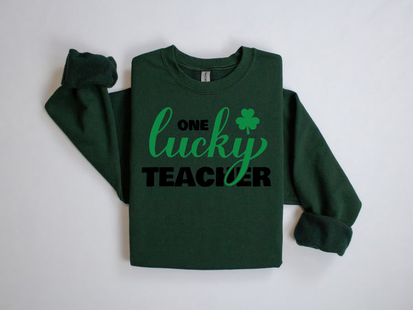 One Lucky Teacher DTF