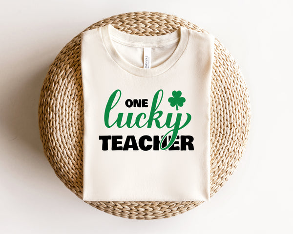One Lucky Teacher DTF