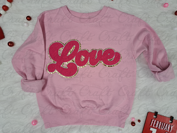 Pink Love Patch