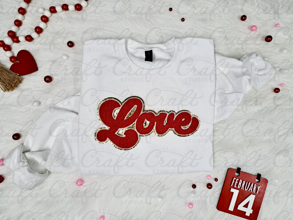 Red Love Patch