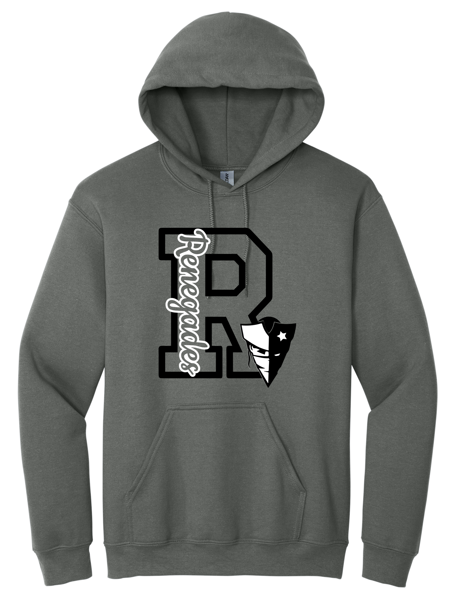 Renegades Varsity Hoodie - Charcoal