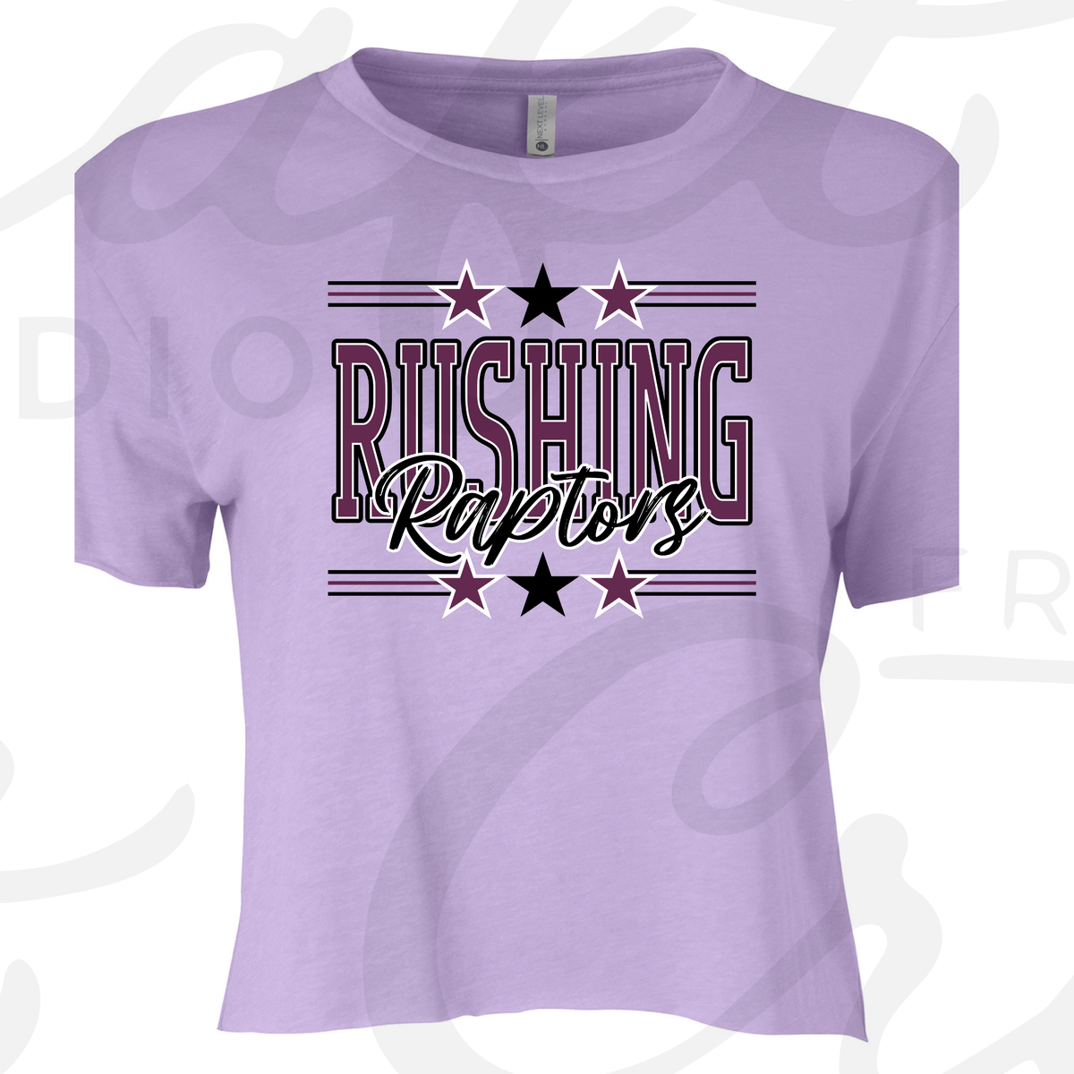 Rushing Raptors Crop – Frisco Craft Studio