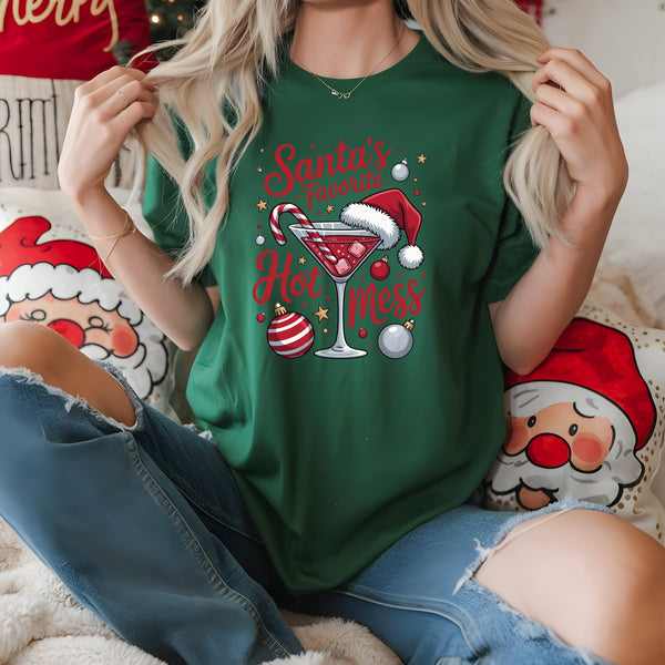 Santa's Favorite Hot Mess DTF