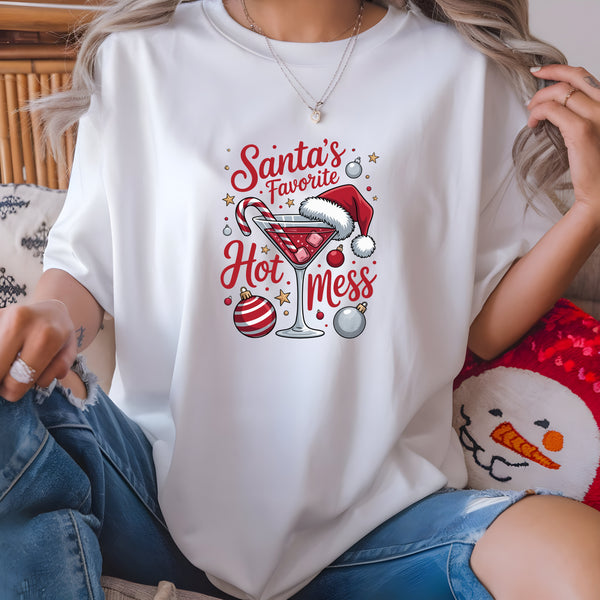 Santa's Favorite Hot Mess DTF