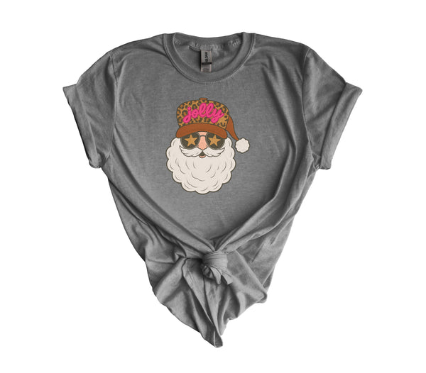 Santa Leopard Hat DTF