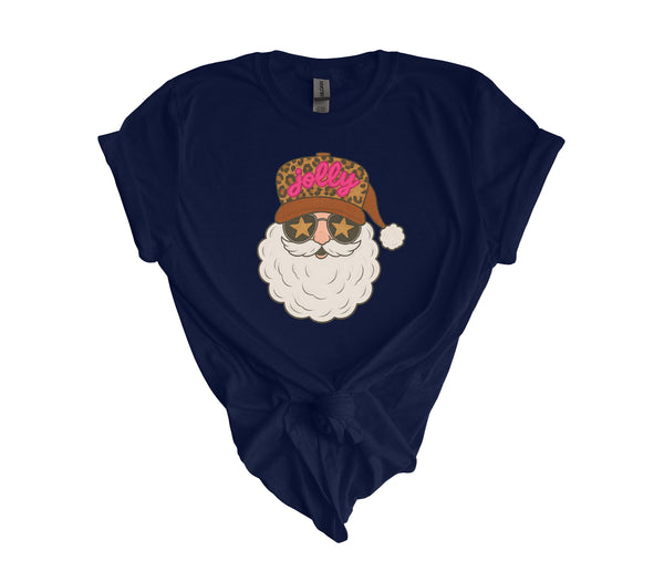 Santa Leopard Hat DTF