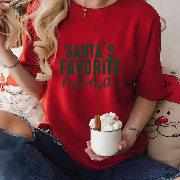Santa's Favorite Mama DTF