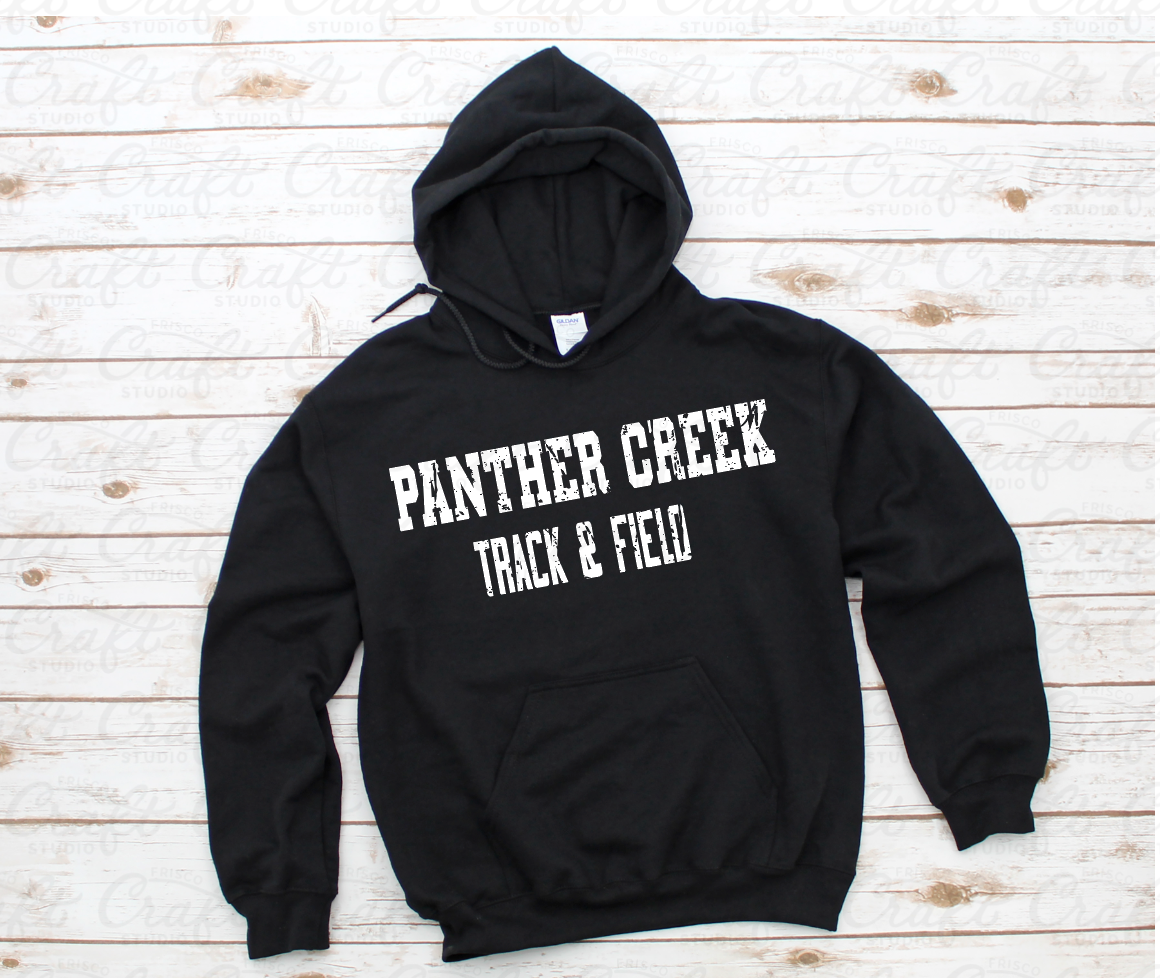 Panther Creek Track & Field Distressed