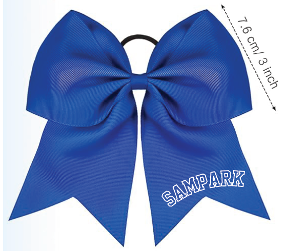 Blue House 8 Inch Bow
