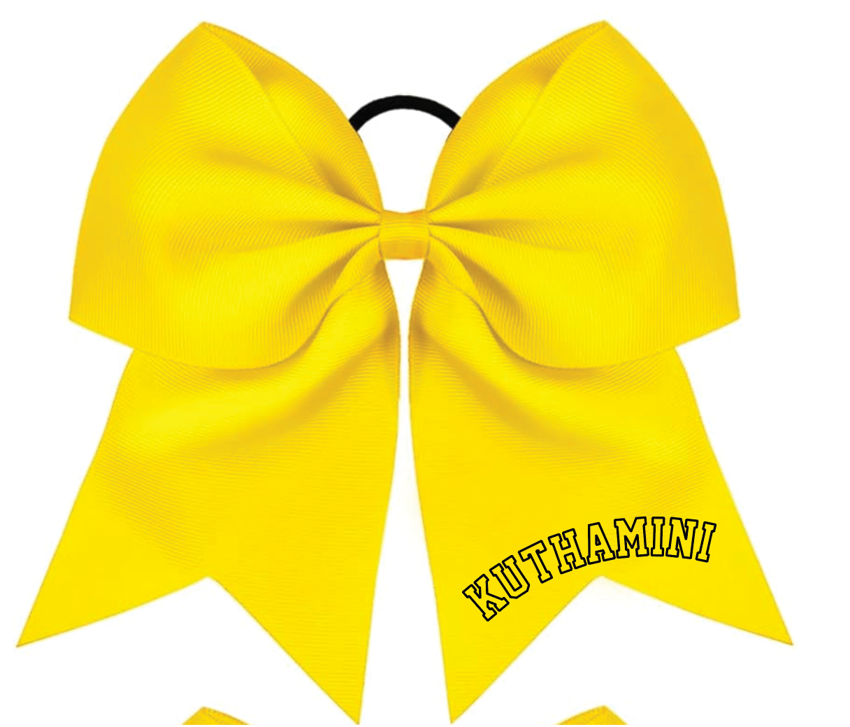 Yellow House 8 Inch Bow