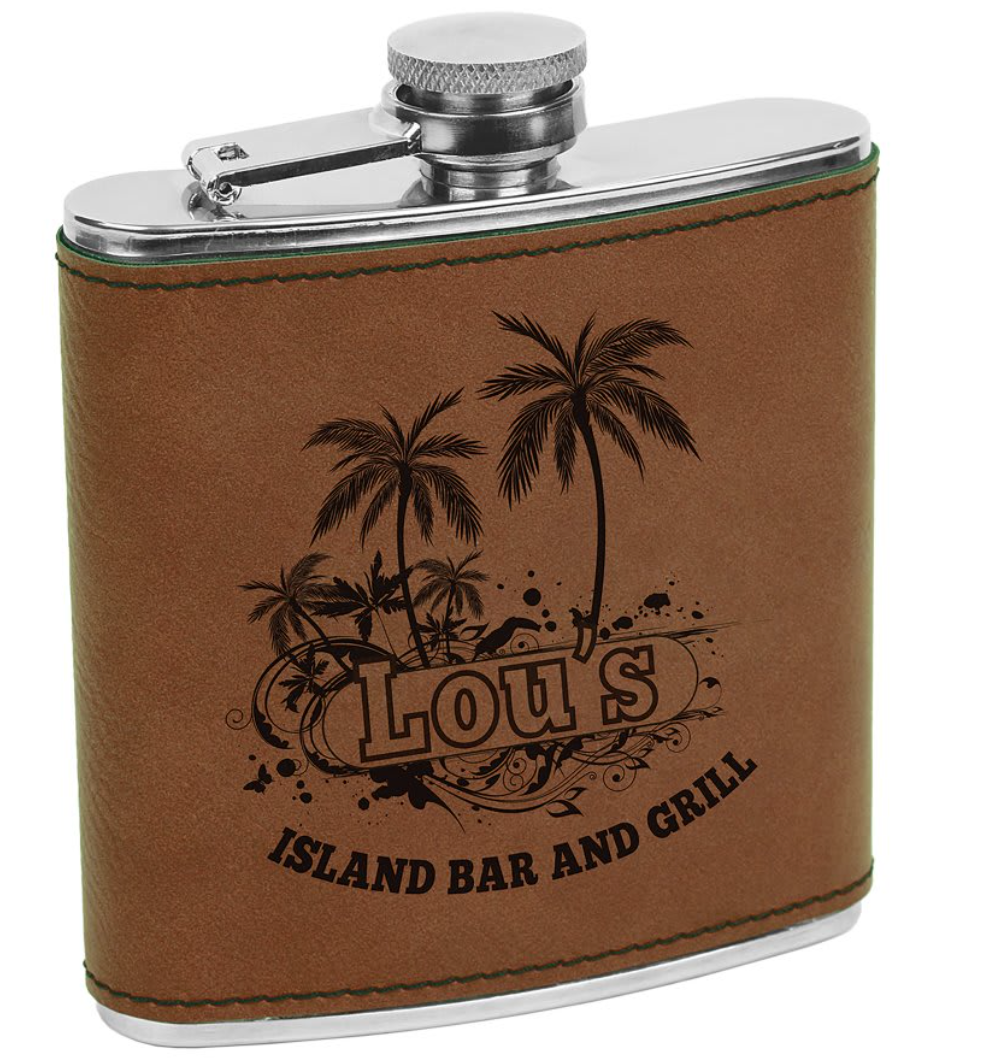 Leather Flask