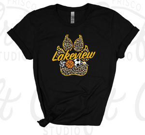 Lakeview All Sports-Short  Sleeve Shirt