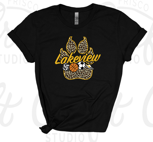 Lakeview All Sports-Short  Sleeve Shirt