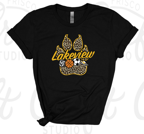 Lakeview All Sports-Short  Sleeve Shirt