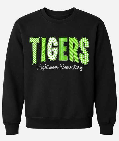 Tigers Patchwork Sweatshirt