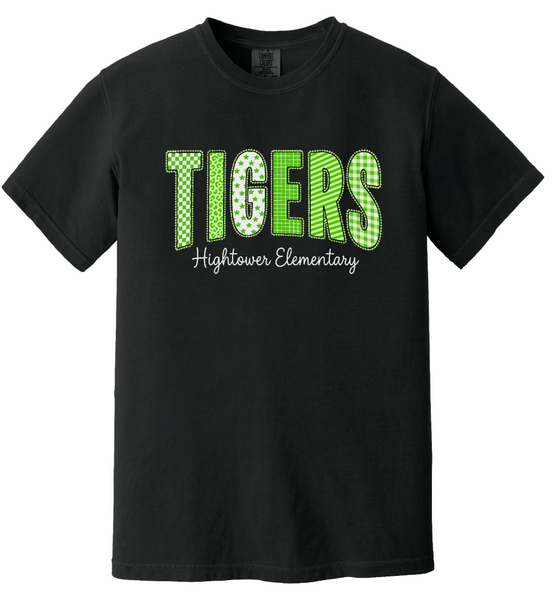 Tigers  Patchwork Spirit Tee