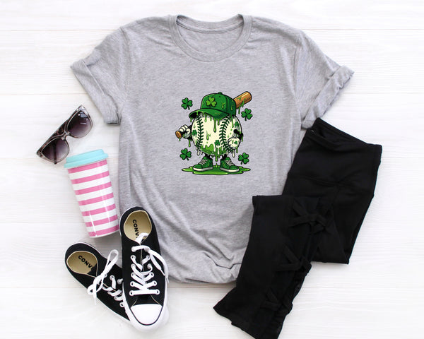 St. Patrick Dripping Baseball DTF