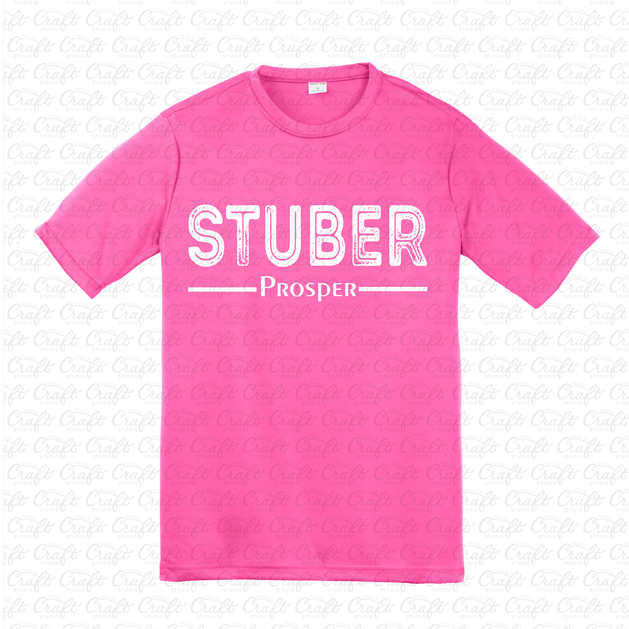 Stuber Distressed Dri Fit-Neon Pink
