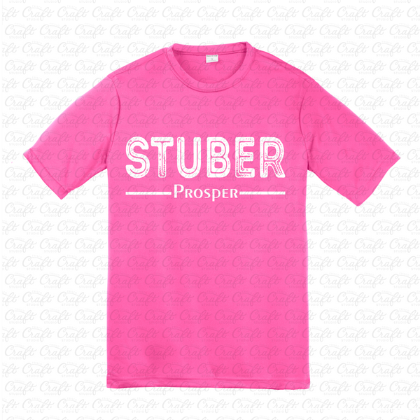 Stuber Distressed Dri Fit-Neon Pink