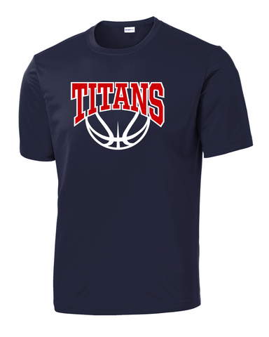 Titans Basketball Dri-Fit Short Sleeve T-Shirt