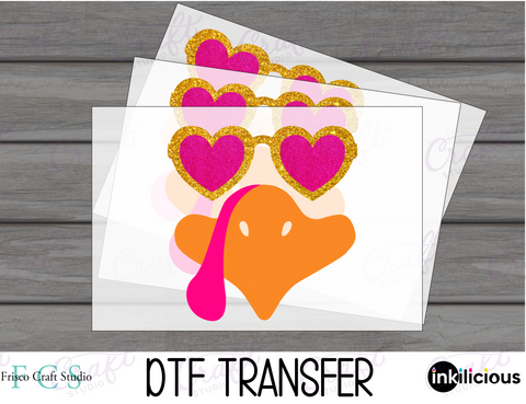Glamorous Turkey with heart glasses