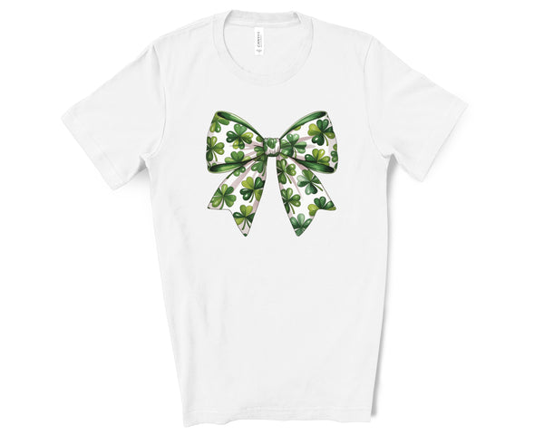 Coquette St. Patricks Day Bow DTF