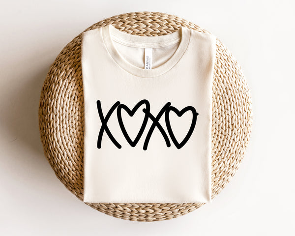 Heart XOXO DTF