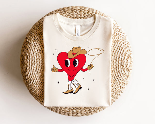 Valentines Cowgirl DTF