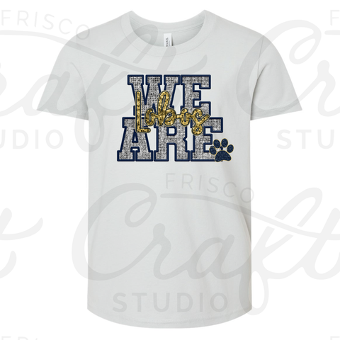 We are Lobos Faux Glitter