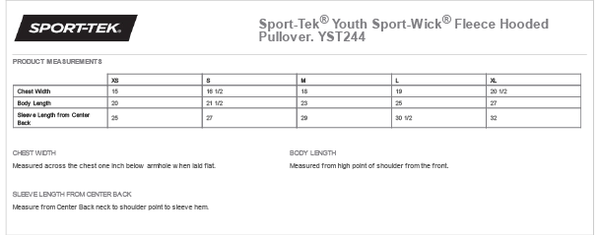 One Train Sport-Wick® Fleece Hooded Pullover