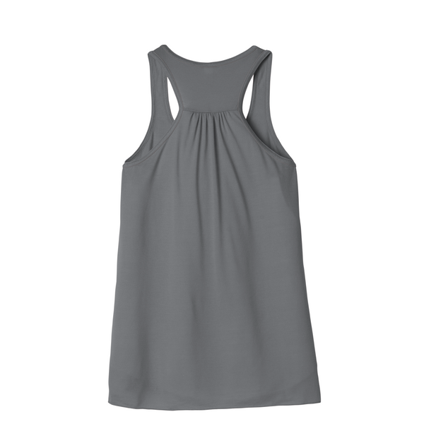 Renegades Softball Word Cloud Flowy Racerback Tank - Grey