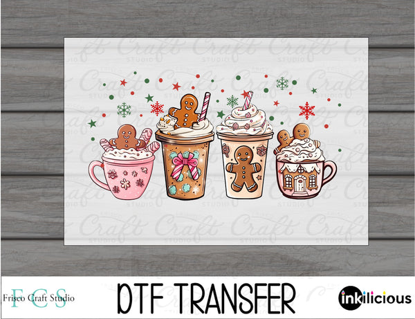 Gingerbread Hot Chocolate DTF
