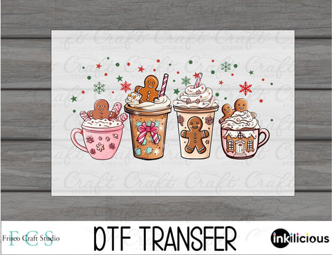 Gingerbread Hot Chocolate DTF