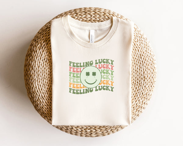 Feeling Lucky Retro Smiley DTF