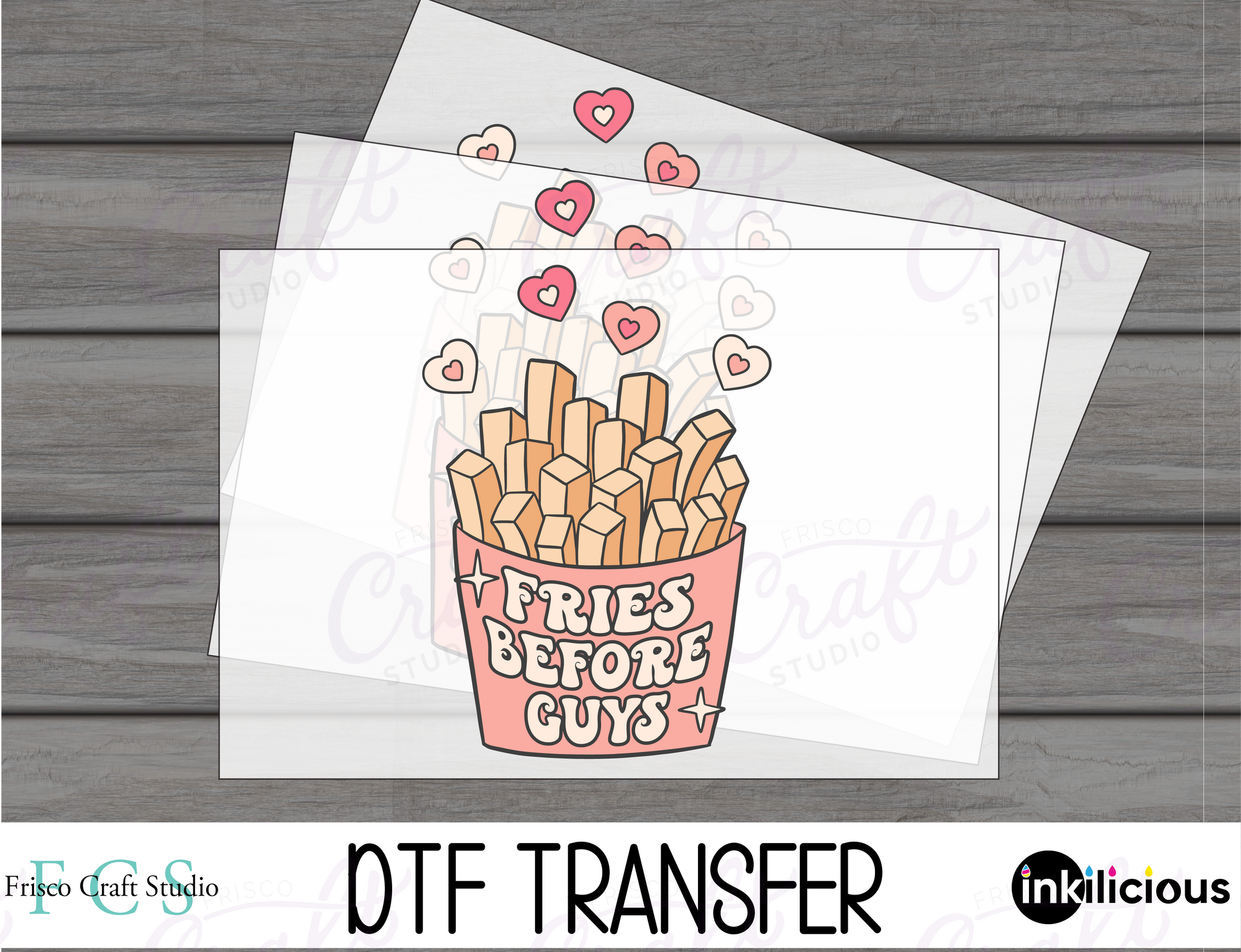 Fries Before Guys-Direct to Film Transfers