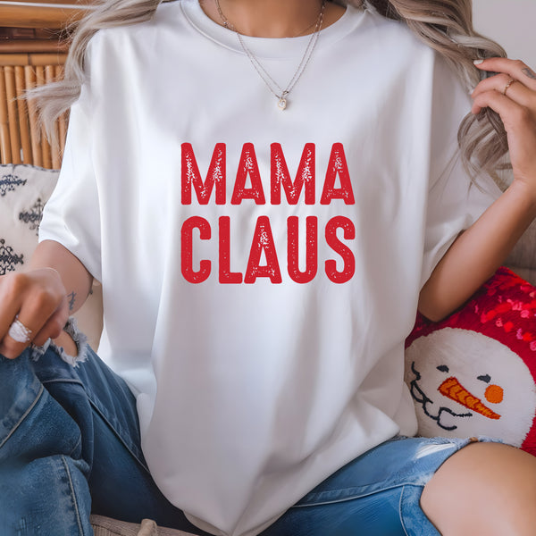 Mama Claus Distressed DTF