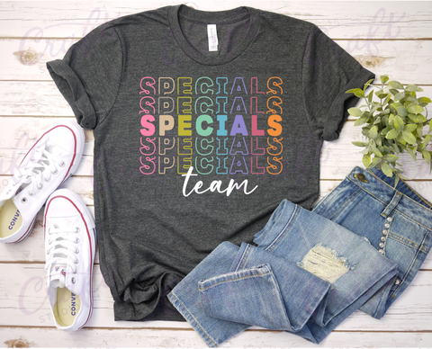 Specials Team Shirt-Robertson Elementary