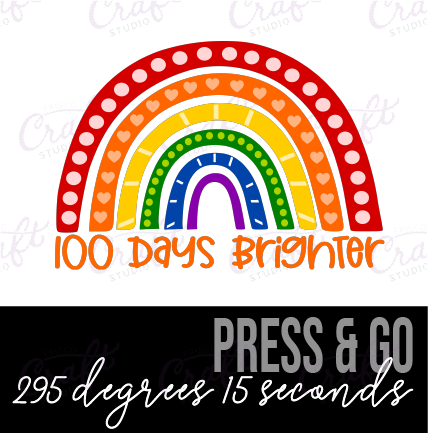 100 Days Brighter-Press & Go School