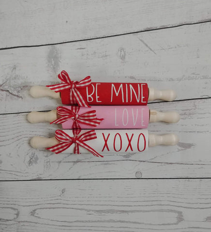 Valentine's Day Mini Rolling Pins