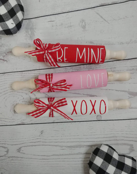 Valentine's Day Mini Rolling Pins