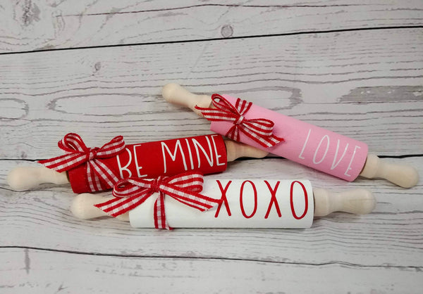 Valentine's Day Mini Rolling Pins