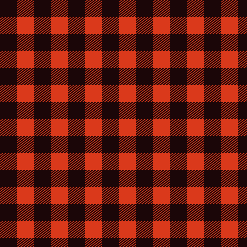 Buffalo Plaid-Red & Black