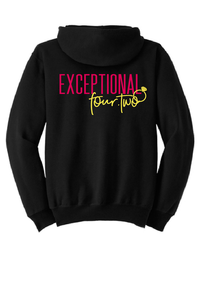 Exceptional Four.Two Zip Up Hoodie