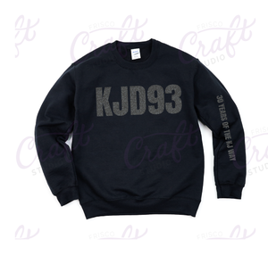 KJD93 Monochromatic Sweatshirt