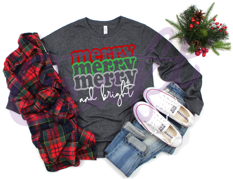 Merry Merry & Bright Press & Go