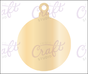 Blank Wood Sign- Ornament