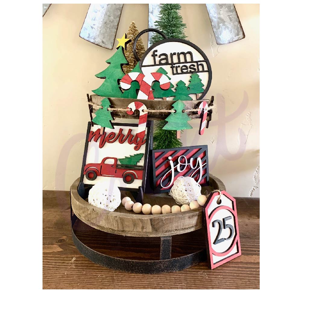 Santa Tray Diy Kit