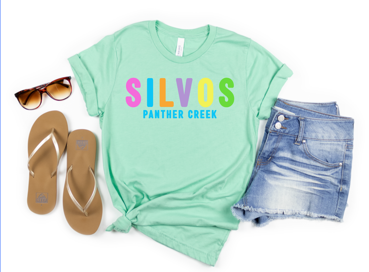 SILVOS Pastel Colors- Bella Shirt