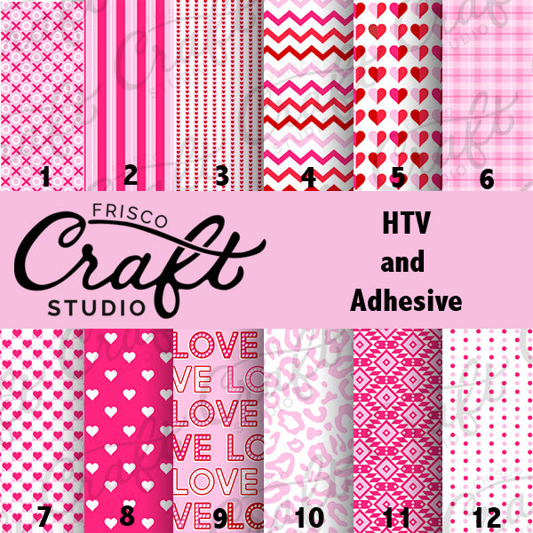 Pink Leopard Love Vinyl Prints
